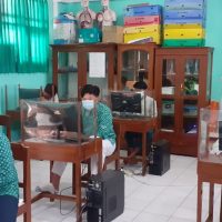Pelaksanaan Simulasi ASPD Tahun 2021 bagi Peserta Didik Kelas IX SMP IT Masjid Syuhada