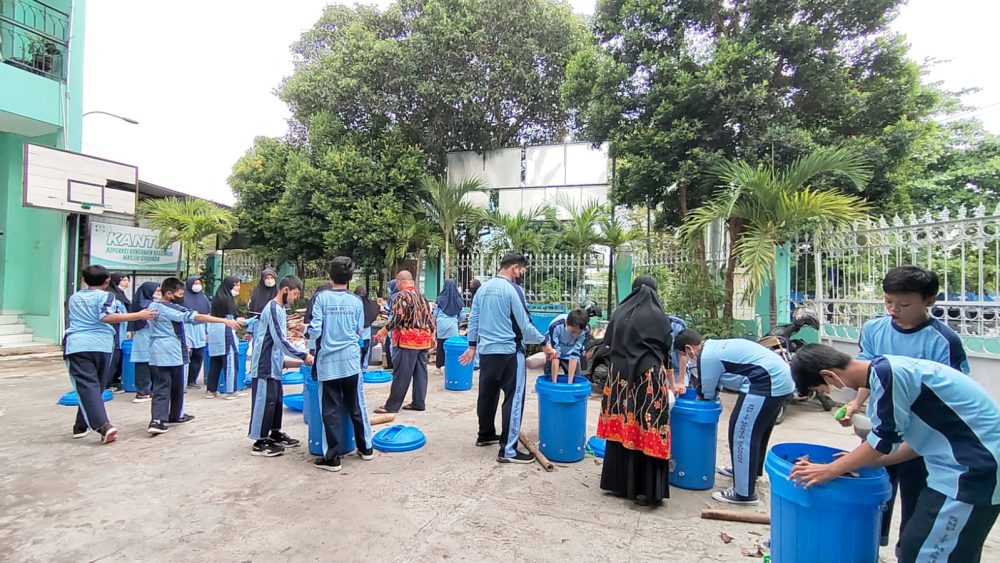 (UPDATE) Liputan Pelaksanaan Proyek Penguatan Profil Pelajar Pancasila di SMP IT Masjid Syuhada Bertajuk “Zero Waste”