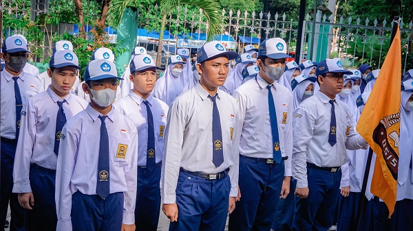 Pelantikan Anggota OSIS SMPIT Masjid Syuhada Masa Bakti 2022/2023